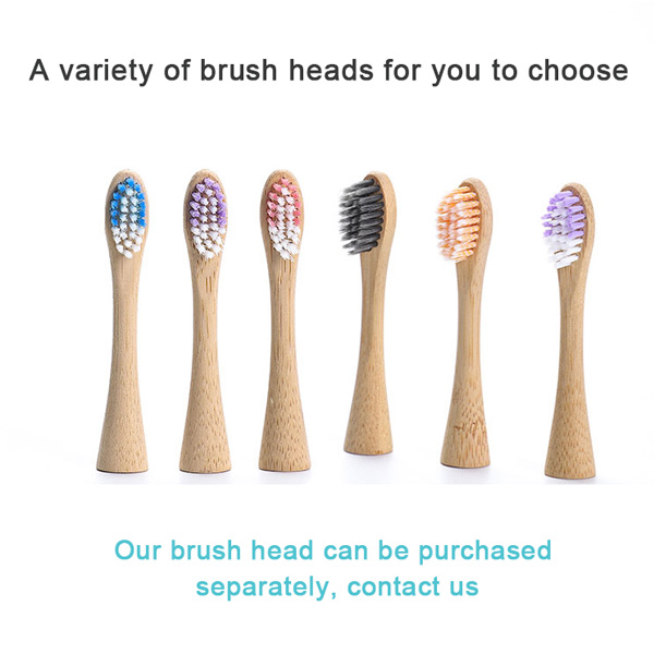 Sonicare compatible Electric Toothbrush Replacement Bamboo Toothbrush Heads For Phillips (3)