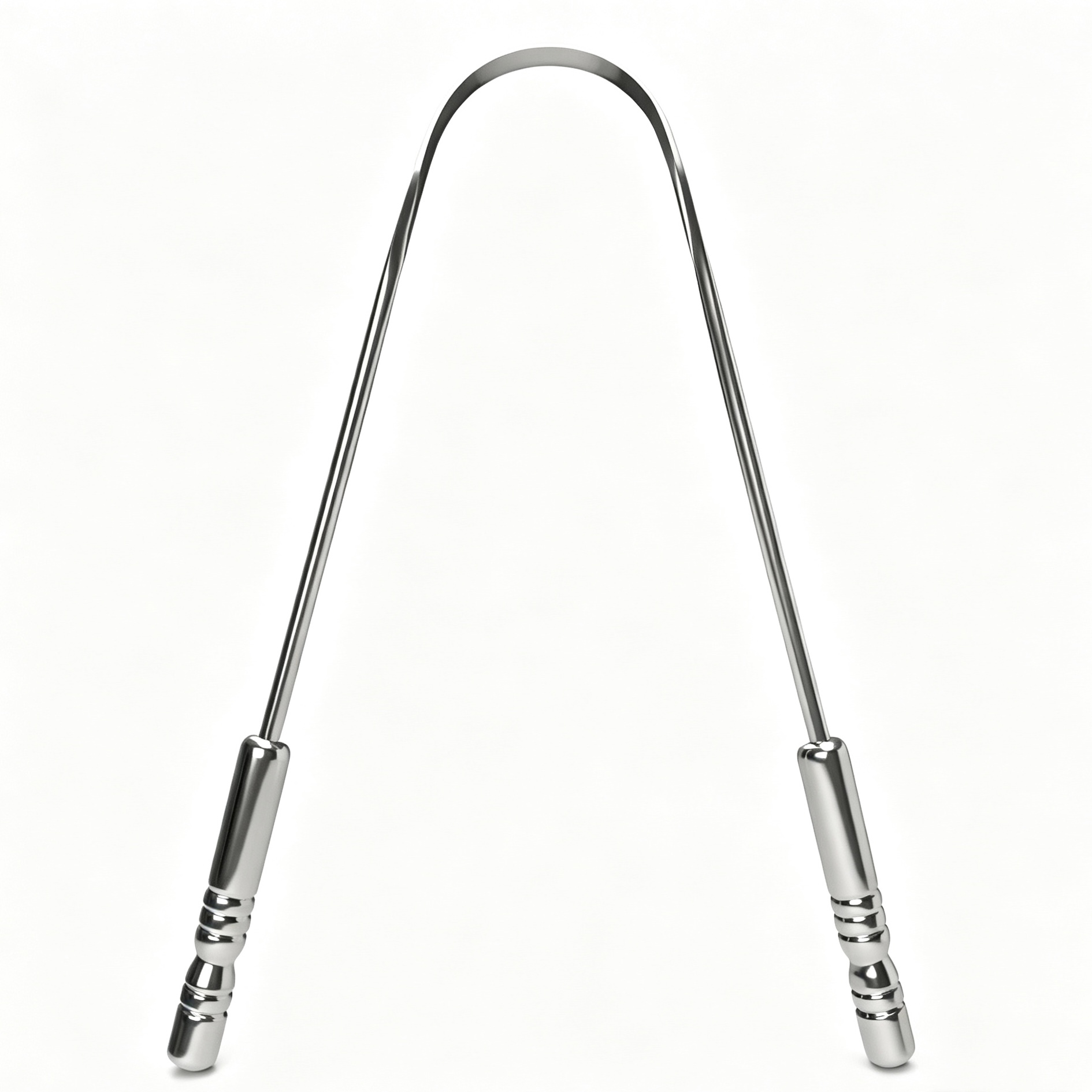 Convenient Stainless Steel Tongue Scraper