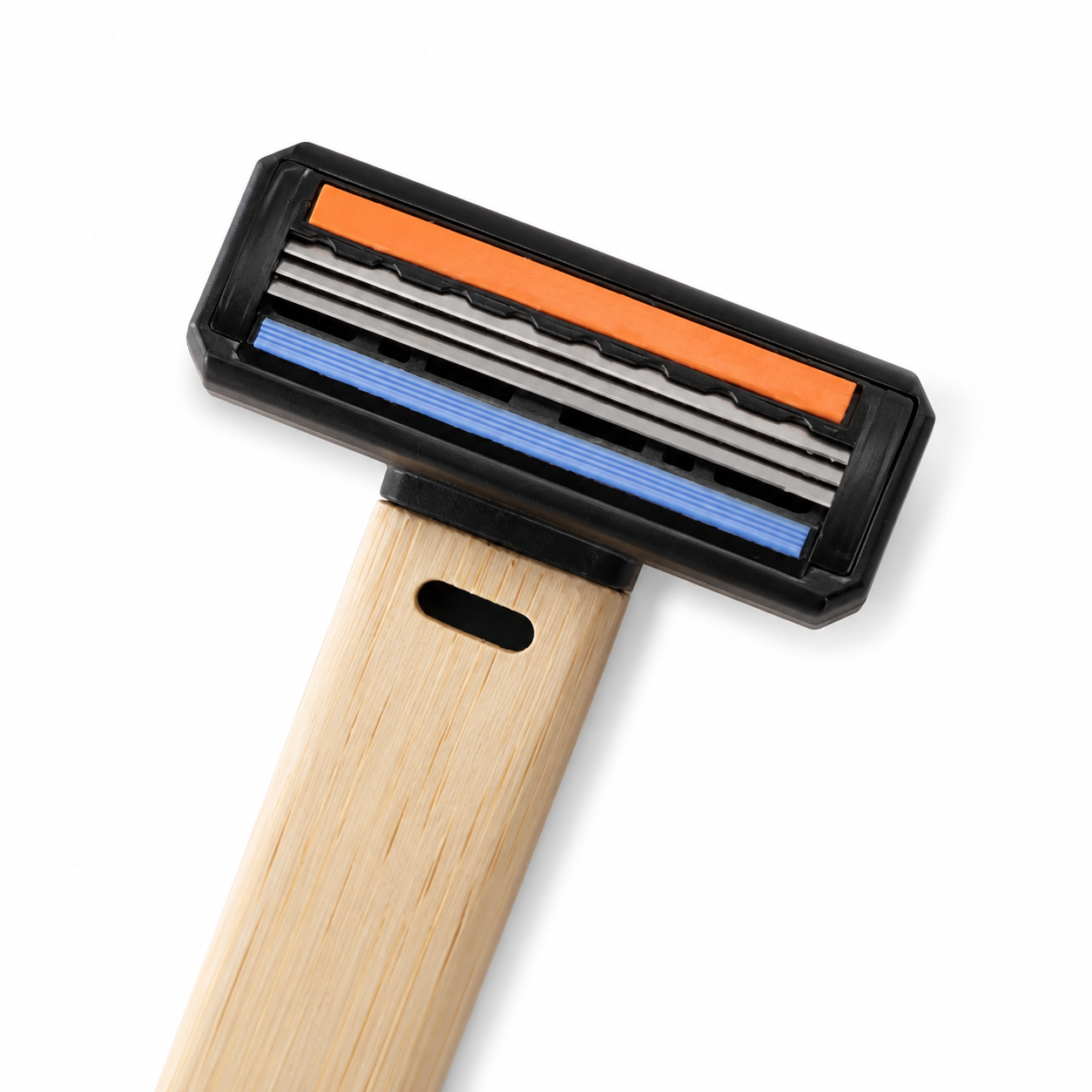 100% biodegradable bamboo handle razor