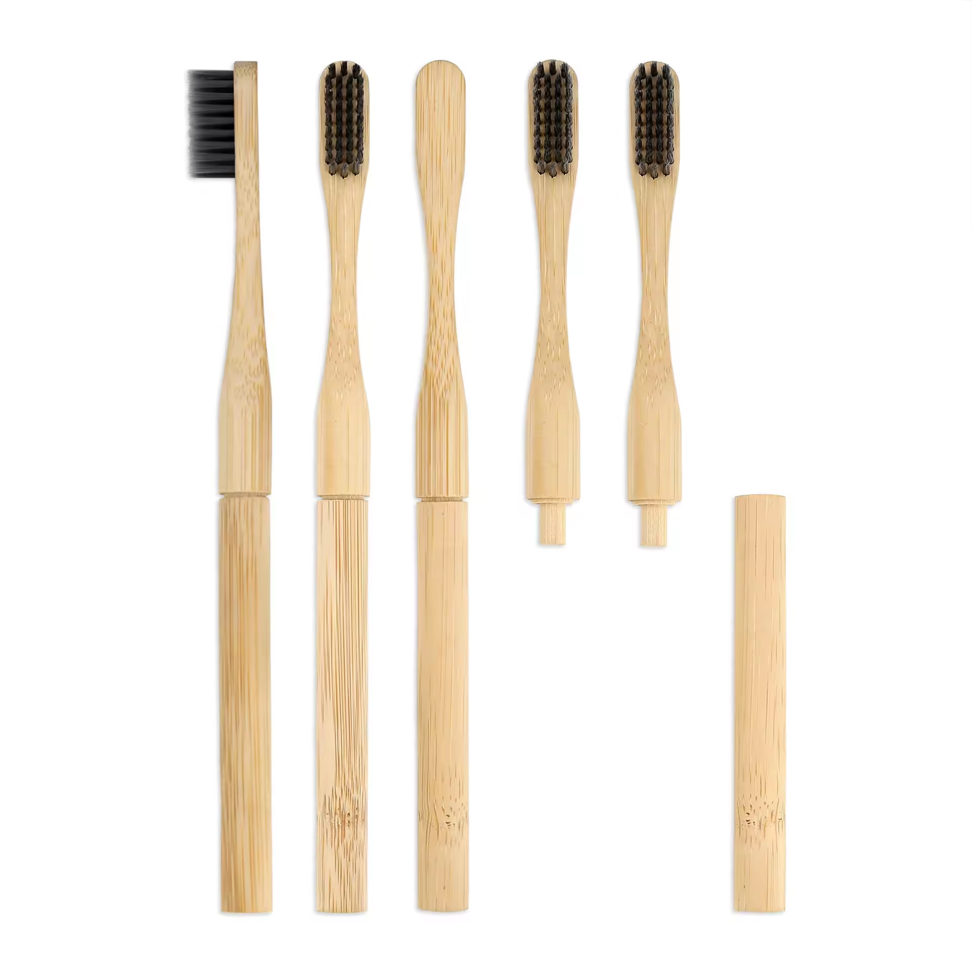 Bamboo Toothbrush With Removable Head