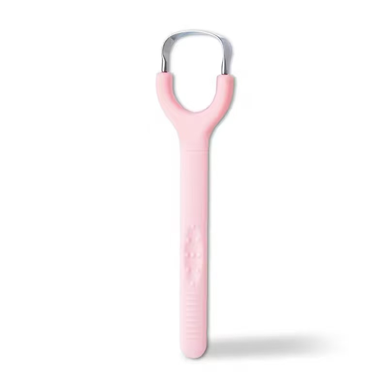silicone tongue scraper