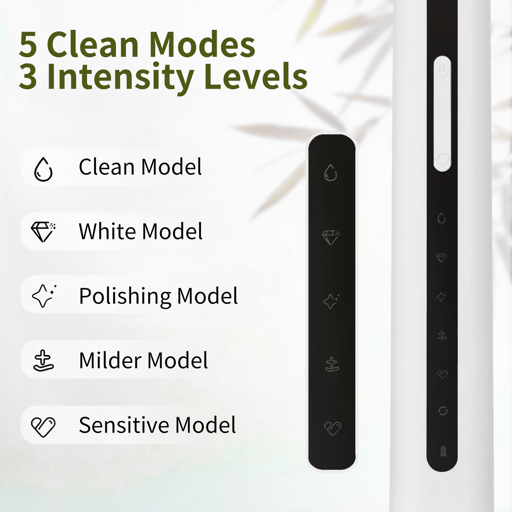 Wholesale Bamboo Electric Toothbrush