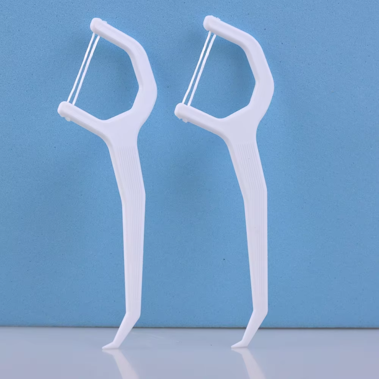 Double Dental Floss Picks
