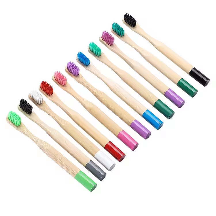Eco Friendly Bamboo Toothbrush For Kids