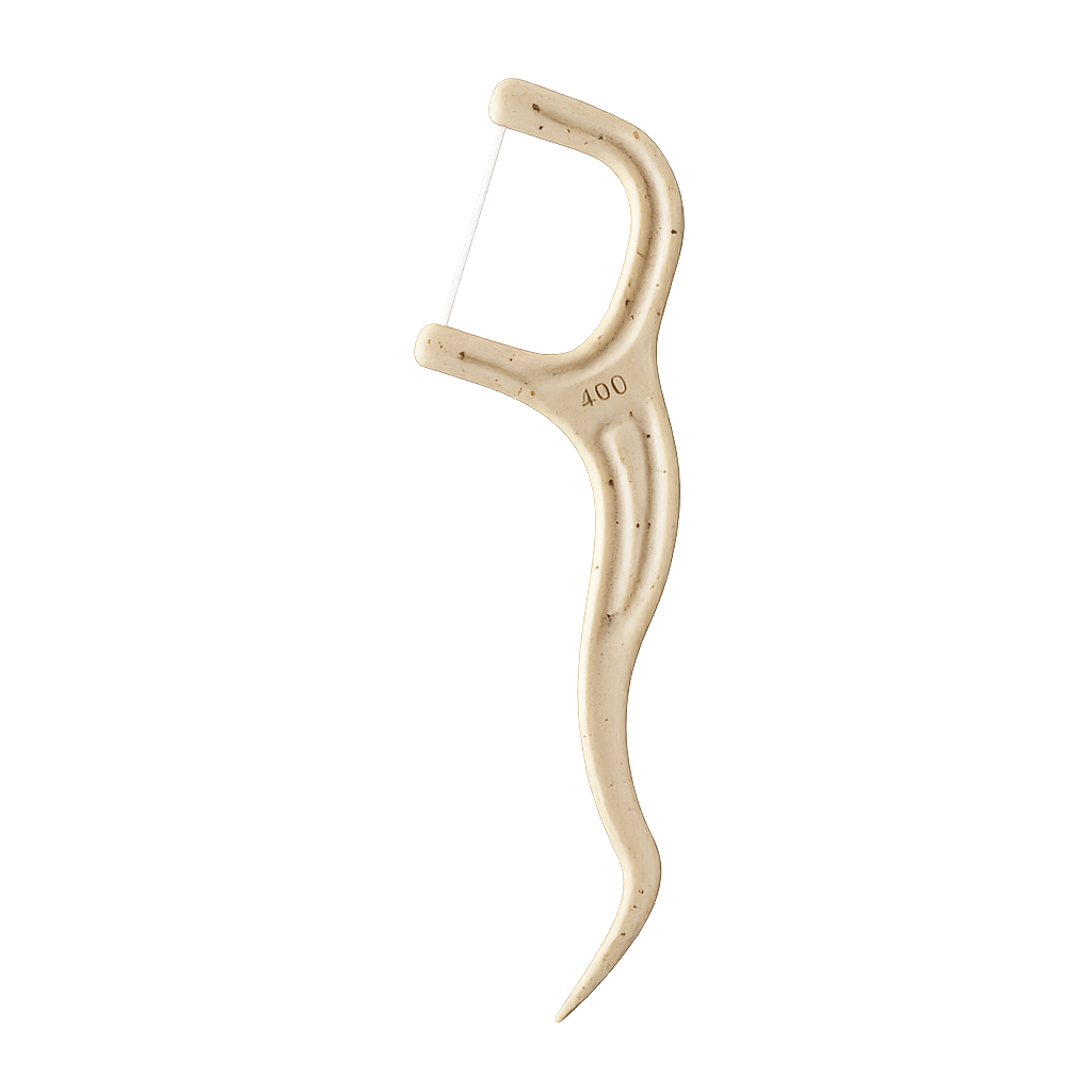 Biodegradable Dental Floss Picks