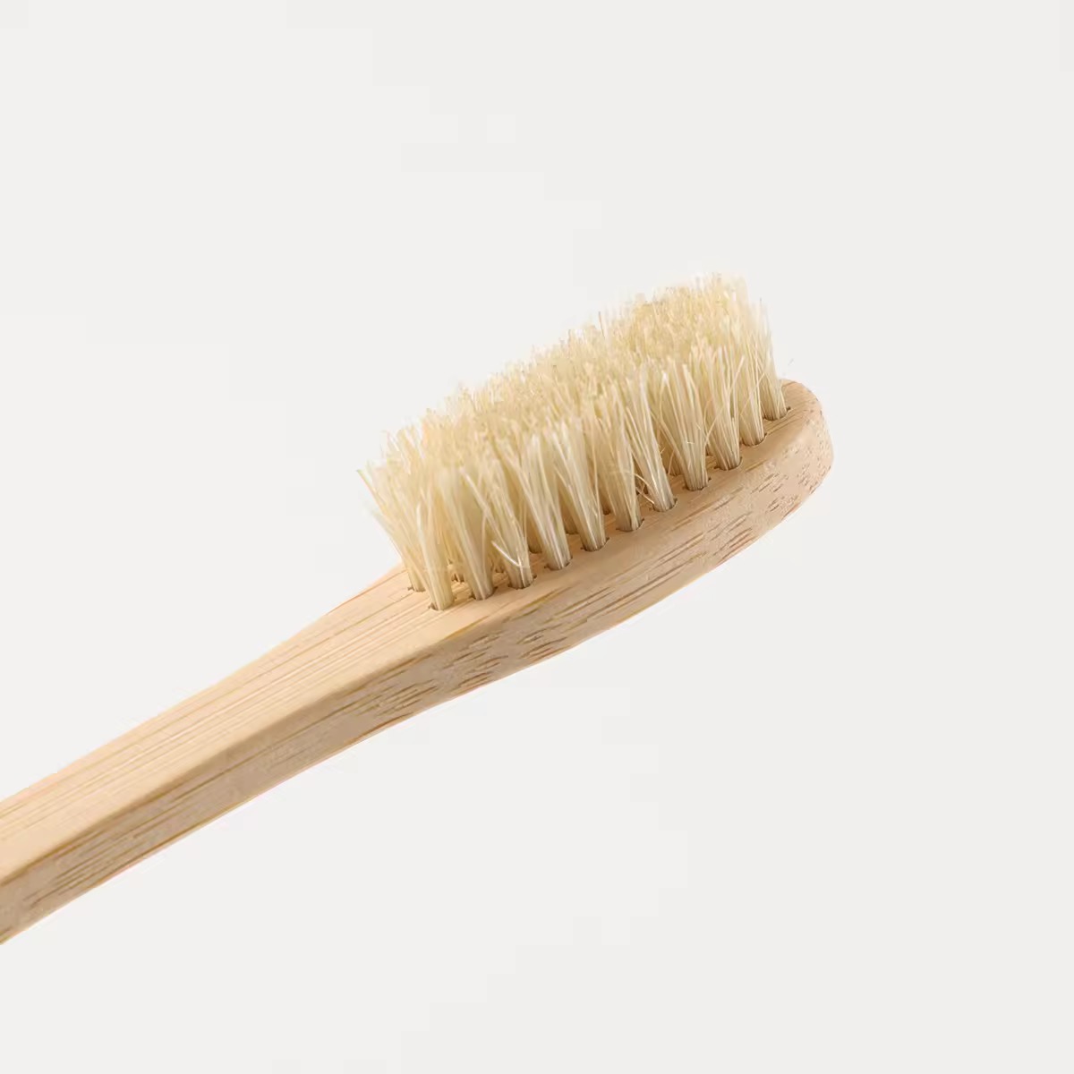 Natural Bristle Toothbrush for Sensitive Gums