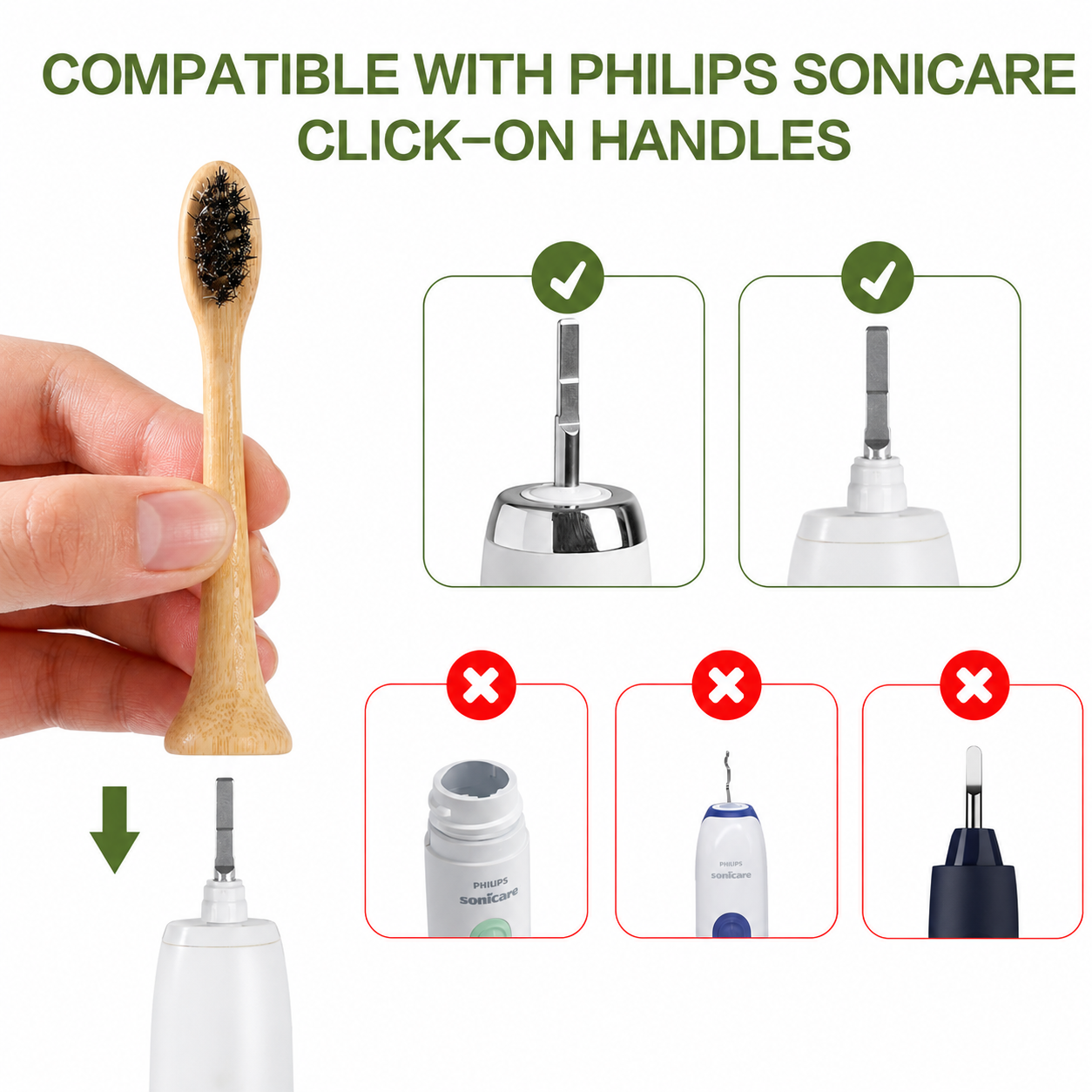 Horse Bristles Bamboo Toothbrush Head Wholesale