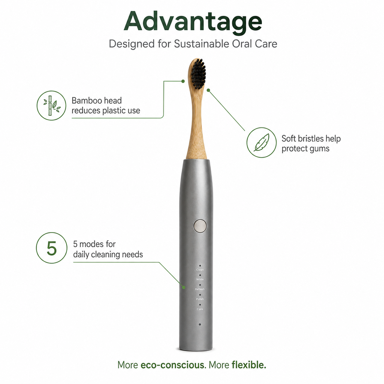 OEM metal electric toothbrush supplier