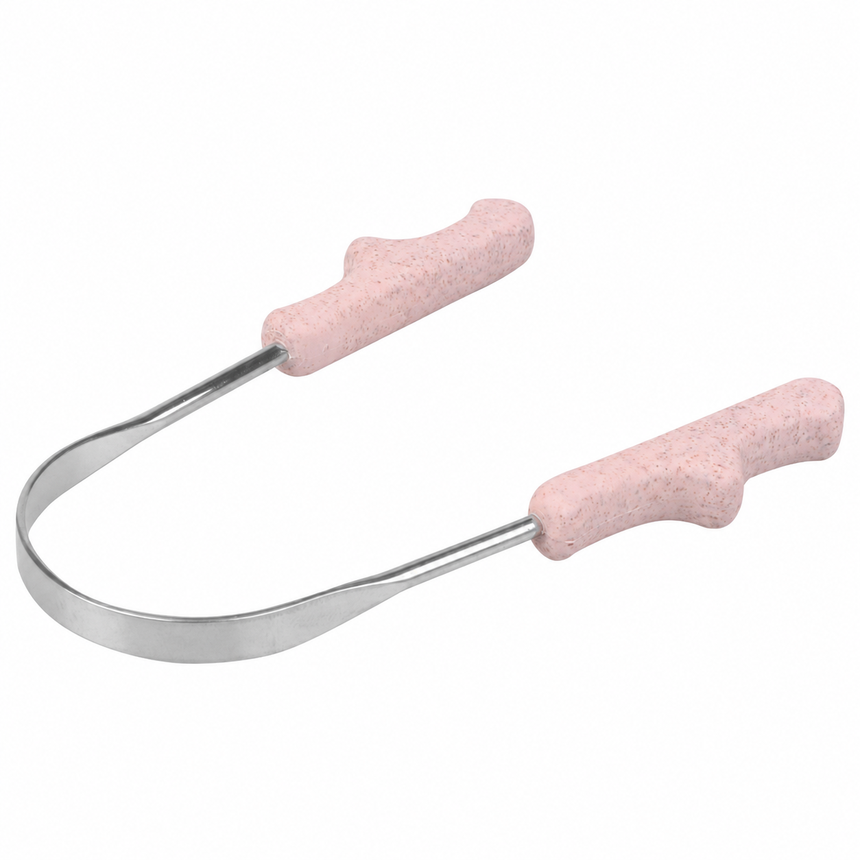 Stainless steel eco friendly tongue scraper