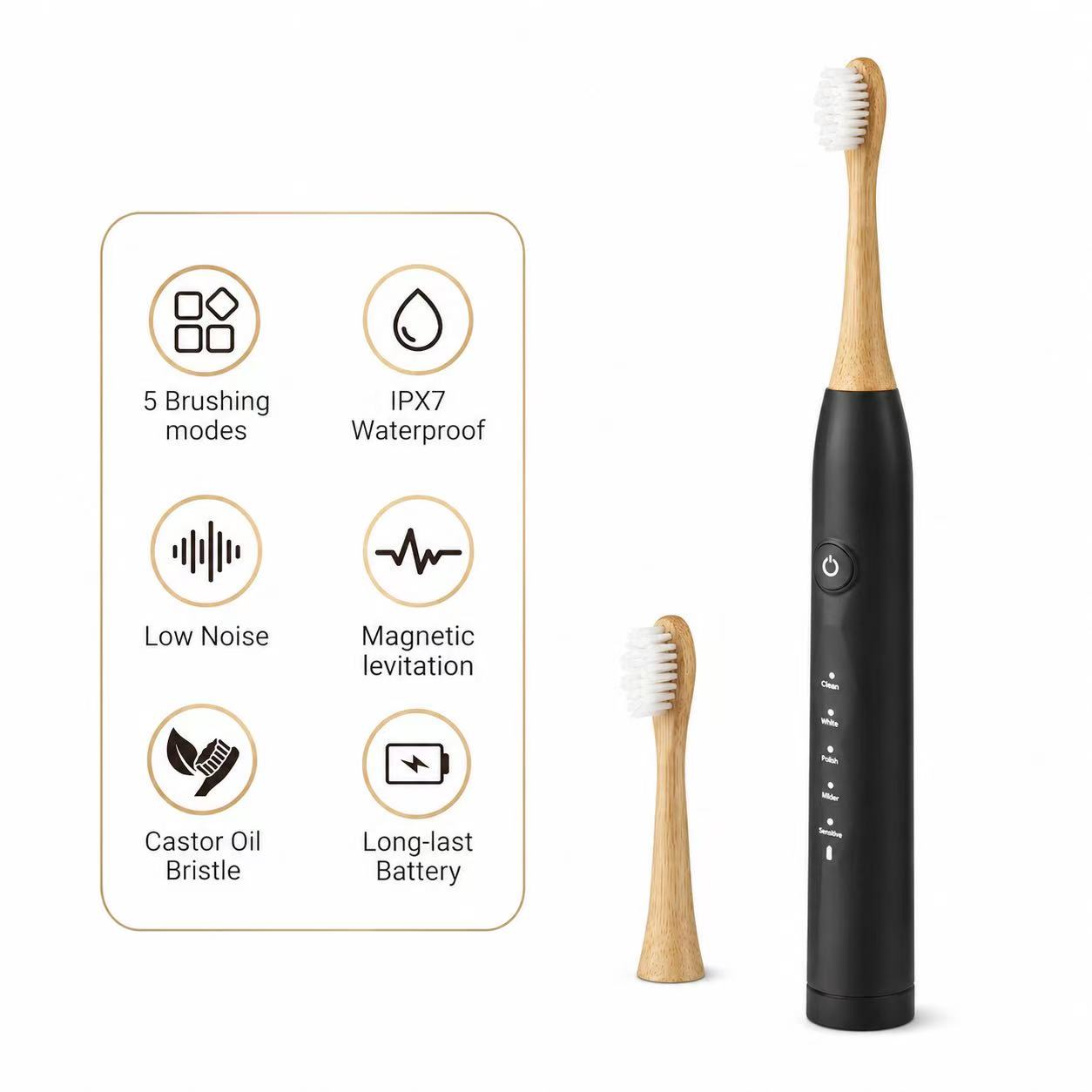 private label sonic electric toothbrush