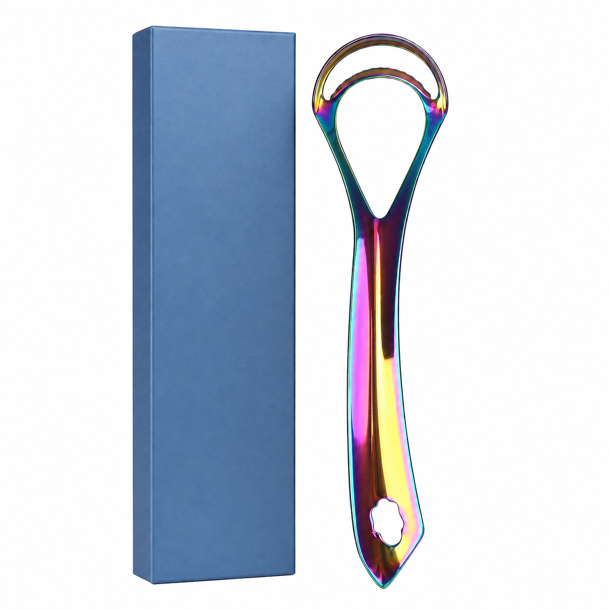 private label stainless steel tongue cleaner