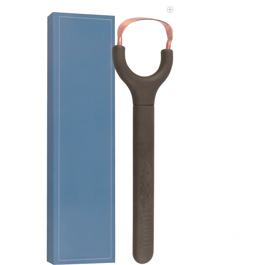 private label pure copper tongue scraper for Amazon sellers