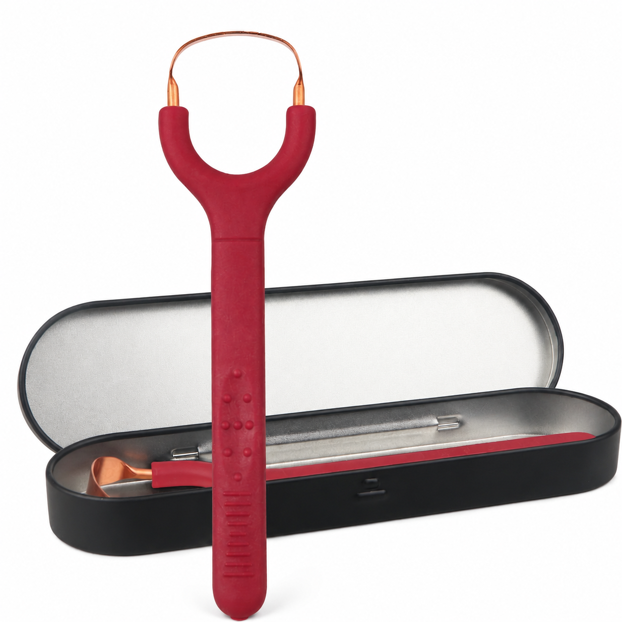 wholesale 100% pure copper tongue scraper bulk