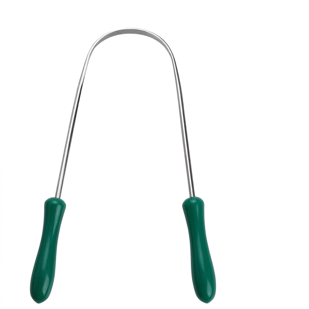 Metal Tongue Scraper Stainless Steel