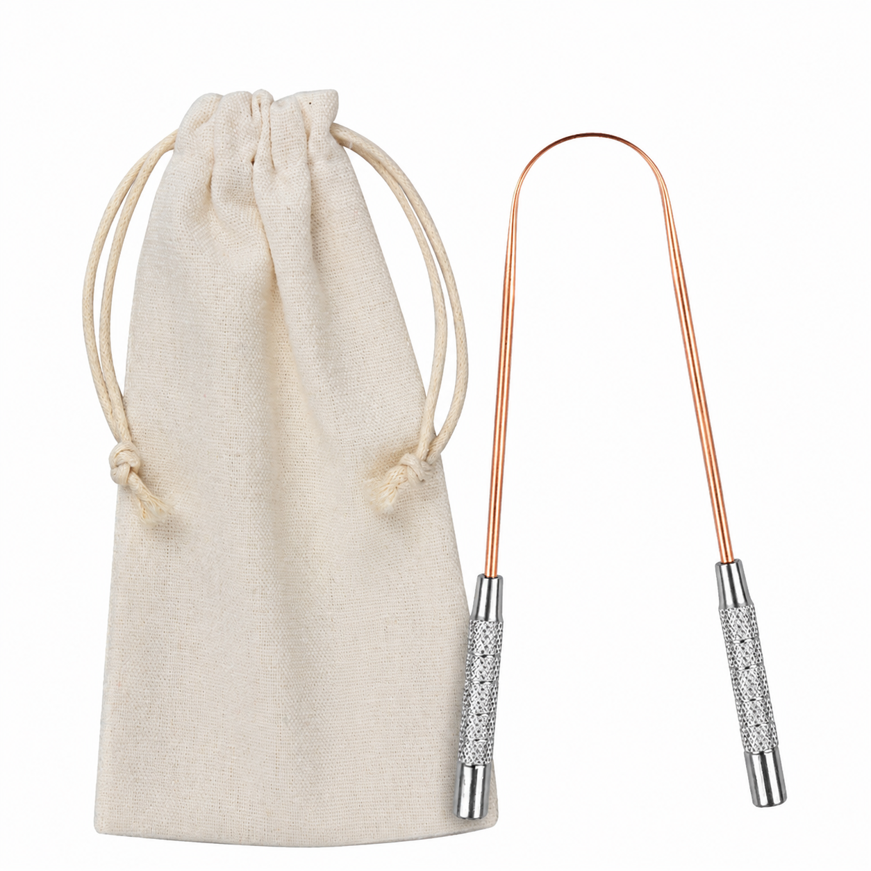 custom laser logo copper tongue scraper wholesale