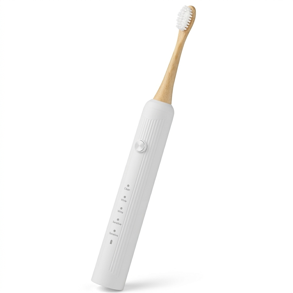 rechargeable sonic toothbrush with pressure sensor for sensitive gums
