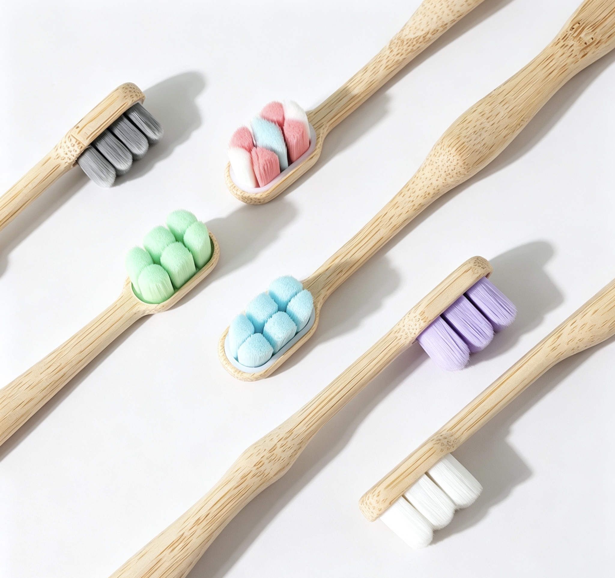 Anchor-free Tufting Bamboo Toothbrush Wholesale