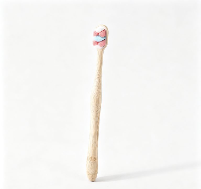 Copper-Free Tufting Bamboo Toothbrush