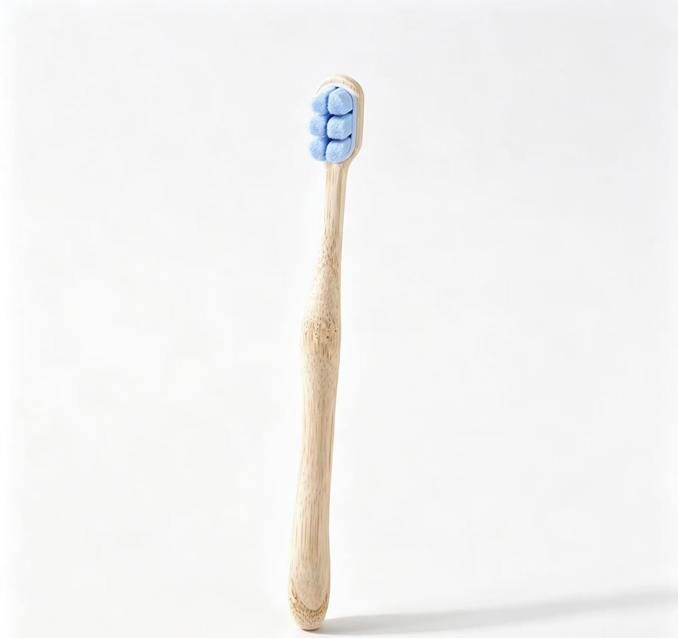Staple-free Tufting Bamboo Toothbrush
