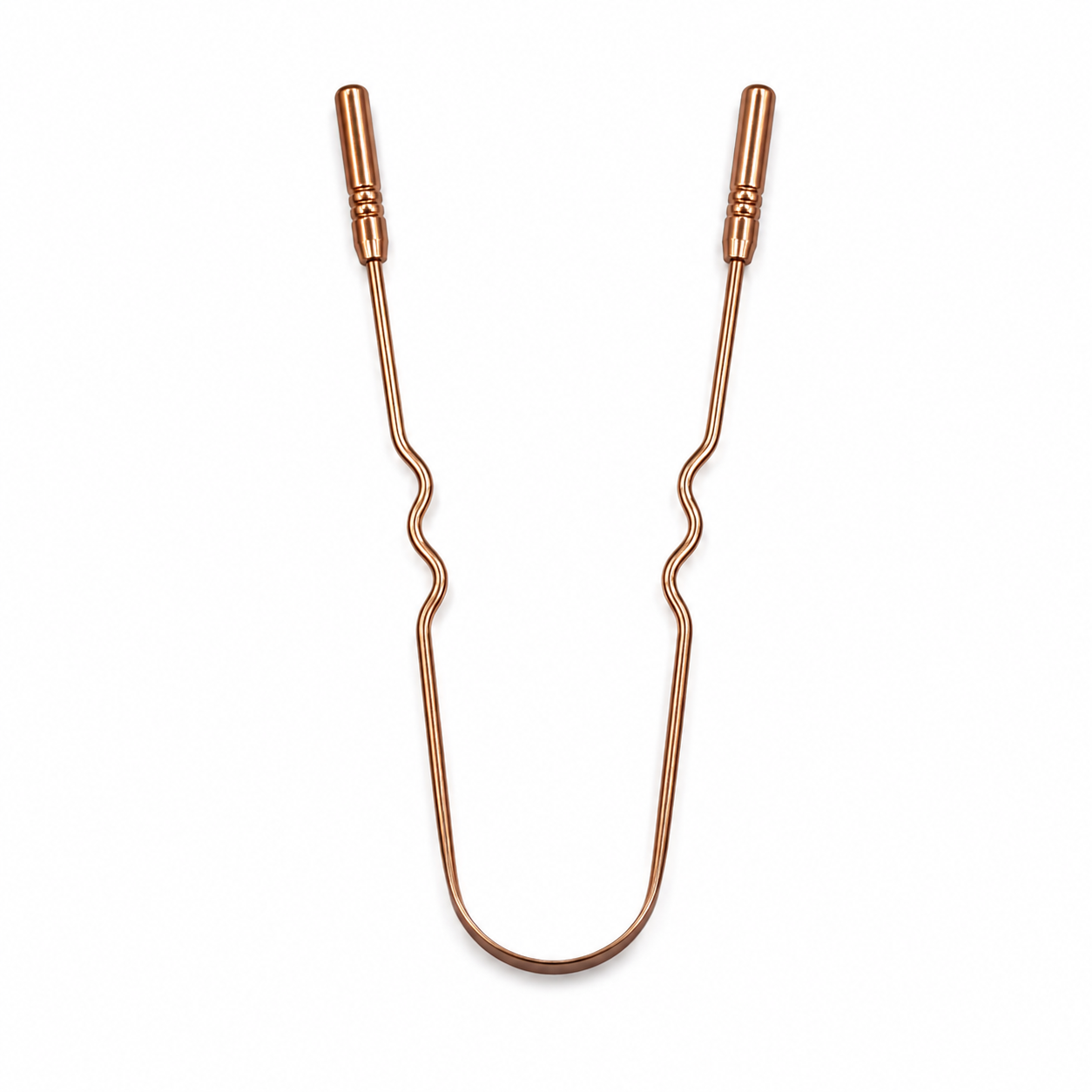 custom engraved copper tongue scraper OEM manufacturer