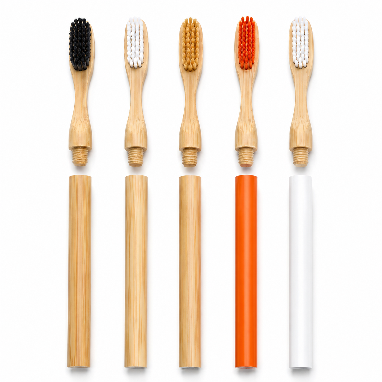 custom private label eco friendly bamboo toothbrush supplier