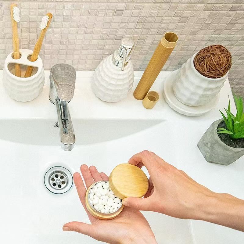 eco-friendly solid toothpaste tablets wholesale bulk