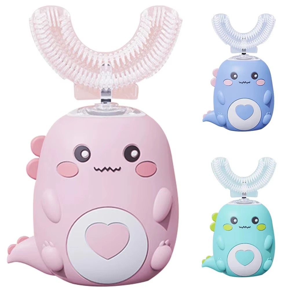 Silicone U Shaped Kids Electric Toothbrush