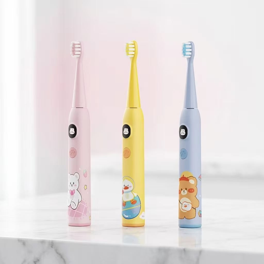 wholesale waterproof kids sonic toothbrush OEM